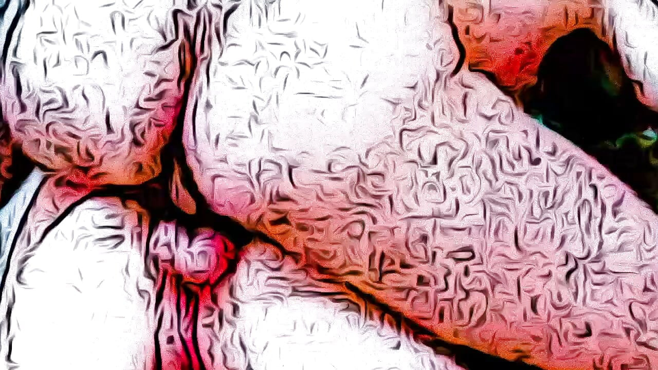 Porn-Art n.3 - Pop Art Orgy at home (AI-generated)