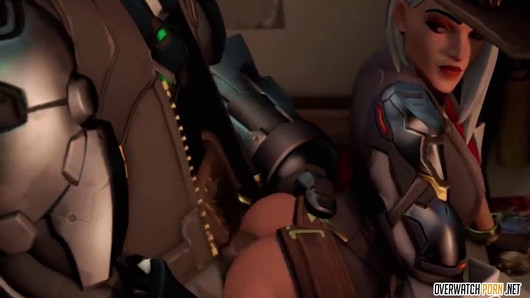 Big boobs Overwatch heroes get pussy drilled compilation