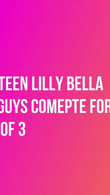 Lilly Bella 18-year-old W Tan Lines Loves Taboo Threesome