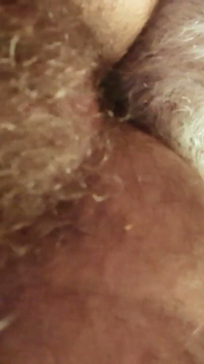 Daddy feasting on a beautiful hairy hole | Clip 1