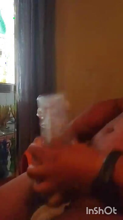 Silittelen ja jalostan Fleshlight Icea Jockstrapissa