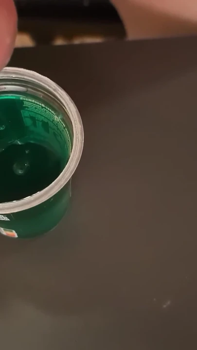 Unforgettable moment from "Cum with Food #2 Jelly Woodruff With cum"