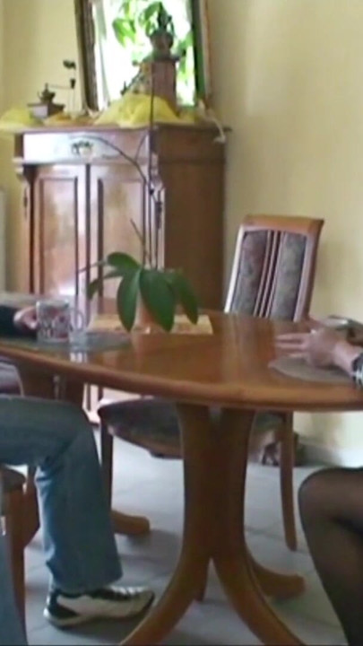 Captivating moment from "German Big Natural Tits Mature Seduce Young Boy to Fuck"