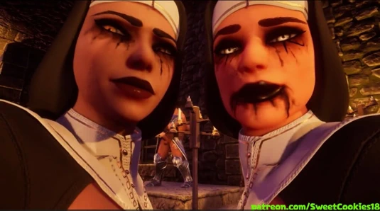 Sexy Nuns Take a Guy for a Wild Ride