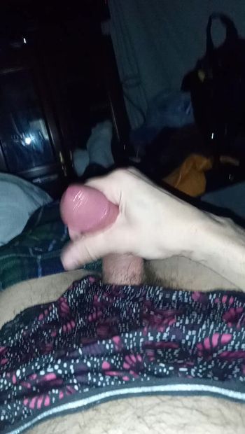 Cumming in my ex gf panties 