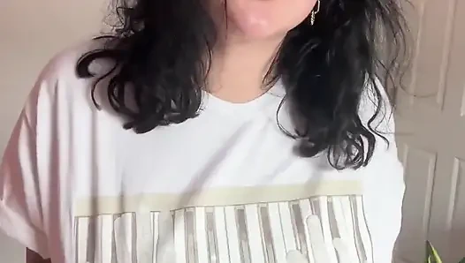 I can’t play music on here but just know I was singing a song in my head while I stripped for you