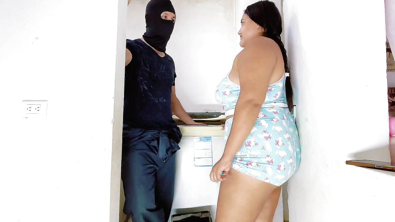 Porn casting with a fan