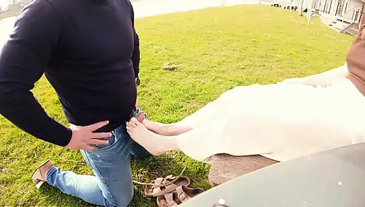 210 Unexpected Footjob