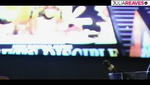 Sexy blonde enjoys a pussy lick then gags on a huge cock to a mouth cumshot