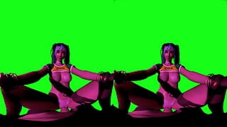 Passthrough -brazilian Miku Rides You with Her Perky Tits Out