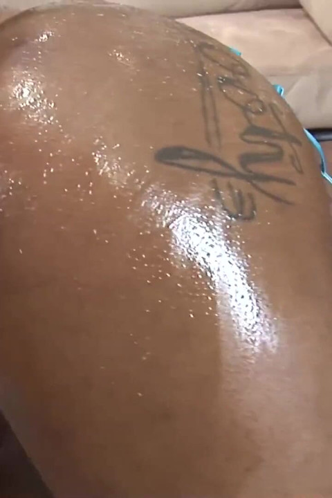 Fabulous body ebony slammed and oiled