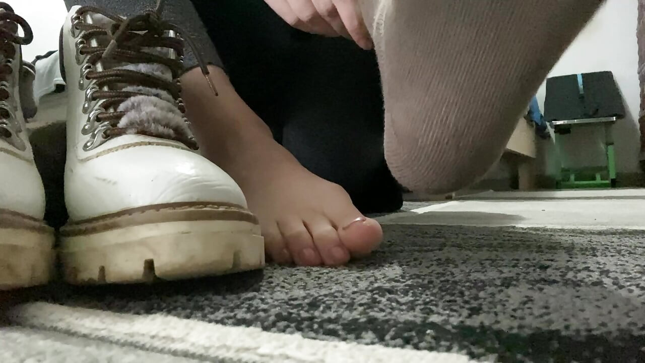 Stinkende Füße und Zehen nach dem stiefelgang