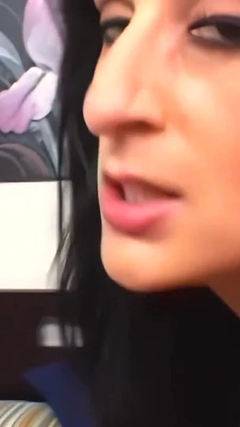 Must-see moment from "A brunette beauty, engages in sexual intercourse with a guy, eliciting a sexual response."