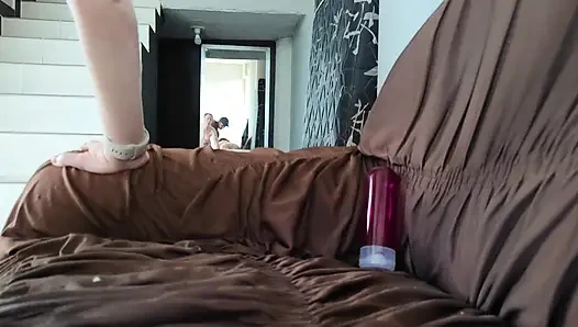 SHE RECEIVED ME AT HER HOUSE AND ENDED IN AN INTENSE FUCK WITH THE SLUTS TAKING EVERYTHING IN THEIR TIGHT PUSSIES