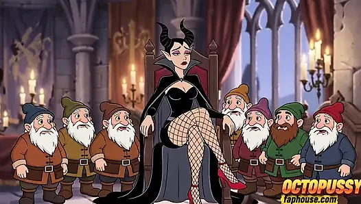 Şehvetli maleficent: çizgi film