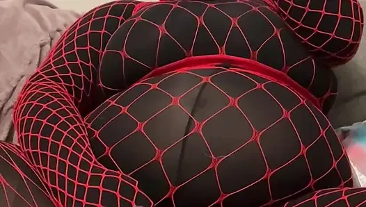 Fishnet Encased Orgasm