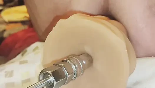 Canavar dildo aç götümü genişletiyor