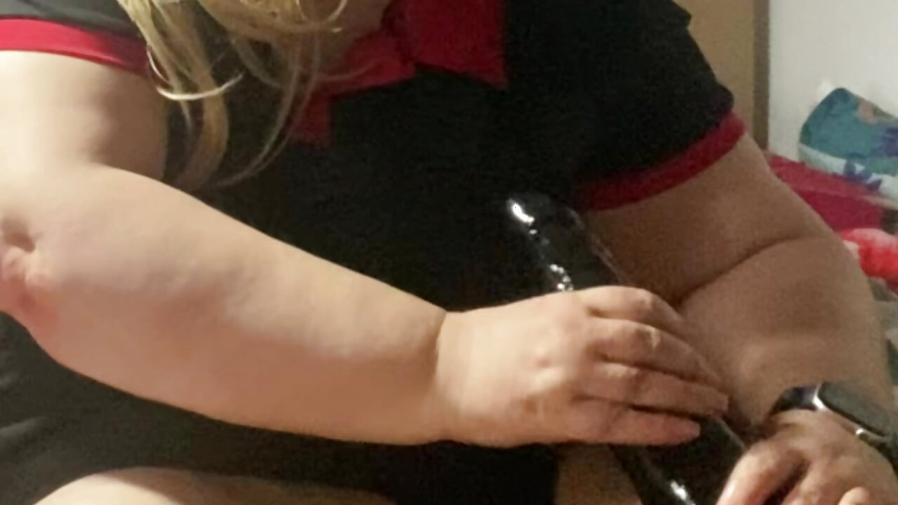 British Blonde Milf gets wild with Huge BBC. Naughty play