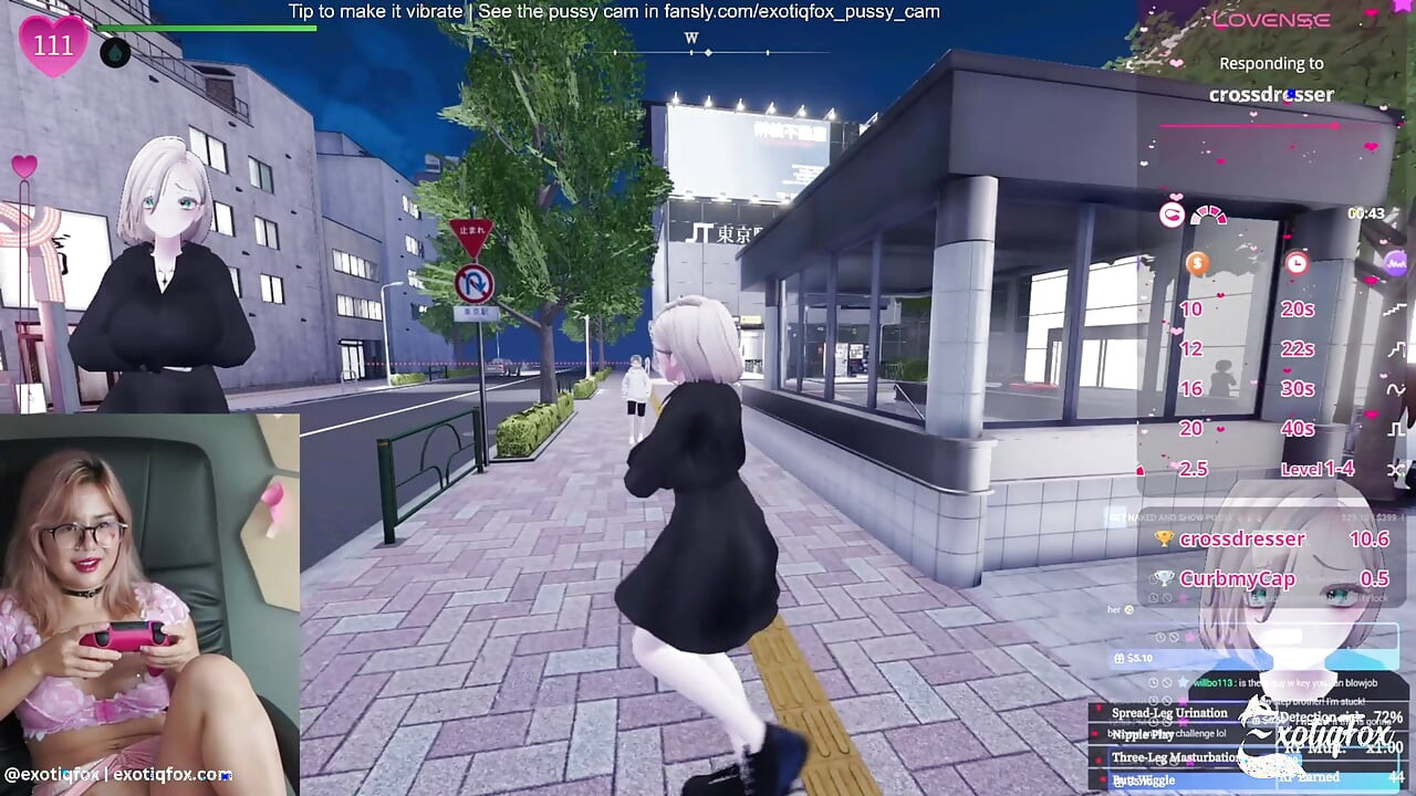 Moja pička je bila tako vruća igrajući ovu bezobraznu hentai igru Volim živjeti u ovoj igri