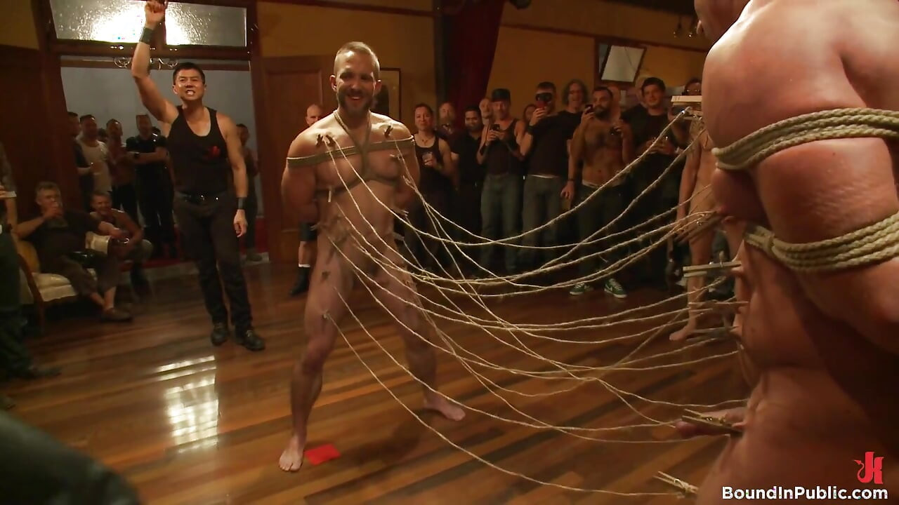 Live Shoot: Dirk Caber and 200 Horny Men at Folsom Weekend Party.