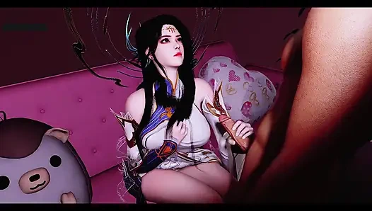 Königin des 3D Nachtreiches - 3D Animation Hentai