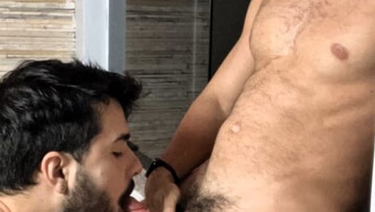I sucked his thick dick very much - Vincent and Vitor