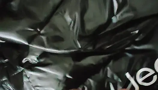 ShinySam1, glänzend, catsuit, reitstiefel ...