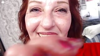 230 Facesitting, POV, reculez-vous et détendez-vous, je vais déposer mon énorme cul rond et ma chatte directement sur ta bouche