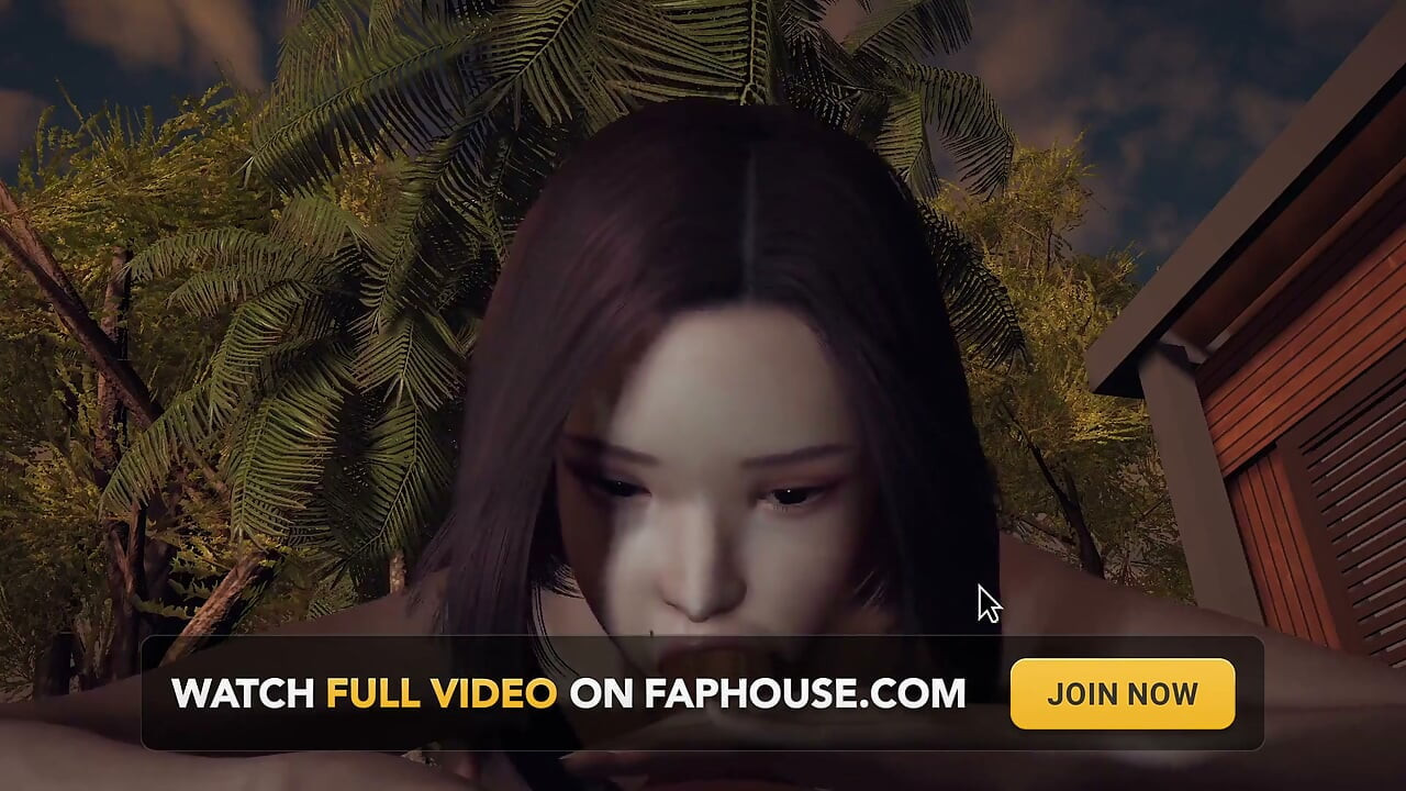 สาวเอเชียเซ็กซี่อมควยมุม POV | 3D Porn