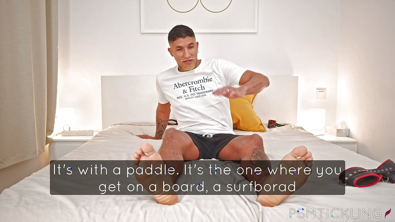PSM Tickling - Hot Brazilian Colombian Mixed Hunk Tickled To Oblivion