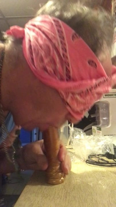 Sissy cock slut practicing