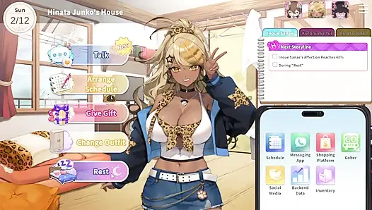 3 V-Lovers Inoue обожает сосать, лизать твой хуй и глотать твою сперму