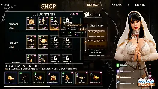 Sisters in Sin Gameplay Part 9 - Conflict Inside the Monastery