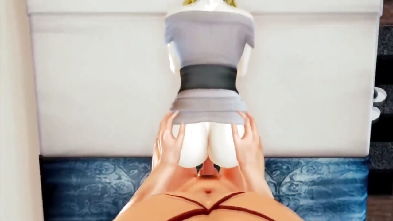 Тайный трах 3D хентай в деревне Tsunade Leaf Village