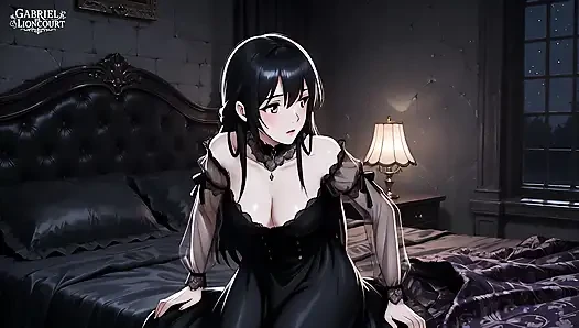 Goth mädchen-fan fickt rockstar hinter den kulissen - Hentai