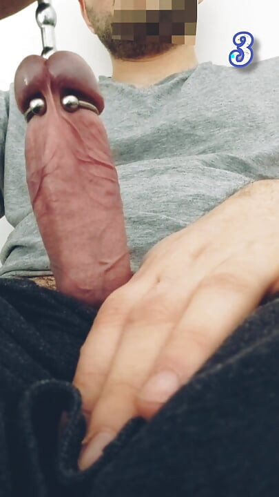 Tests for my pierced cock