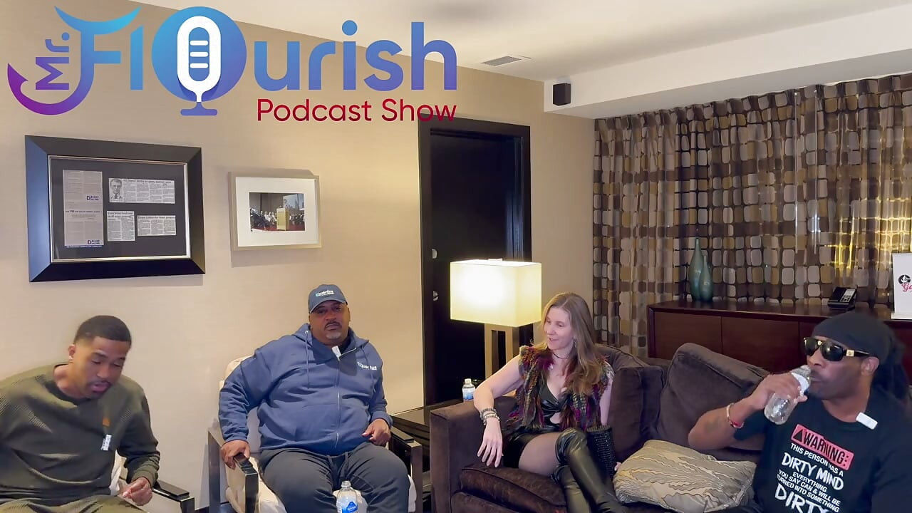 Mrflourish Podcast, eine Abendaffäre in Dallas mit Mrmajic, Shante Spice und Darren Blaze