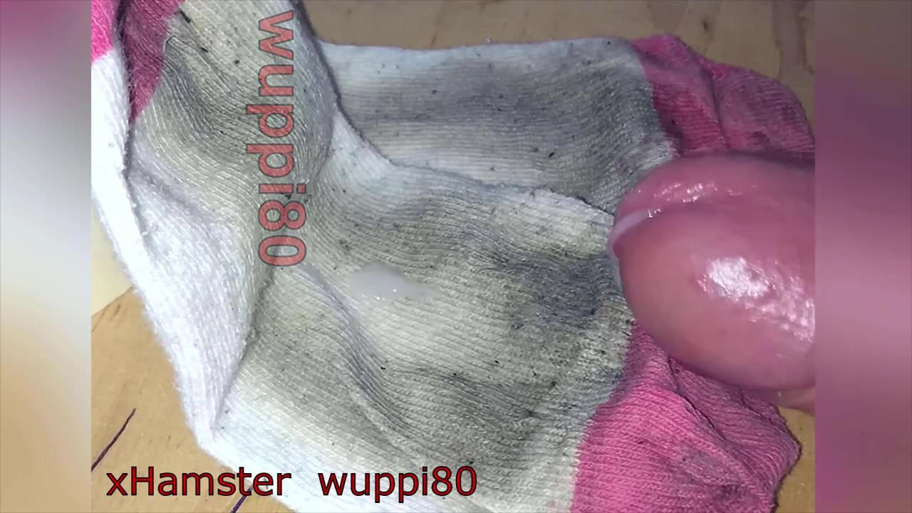 cum on socks #01