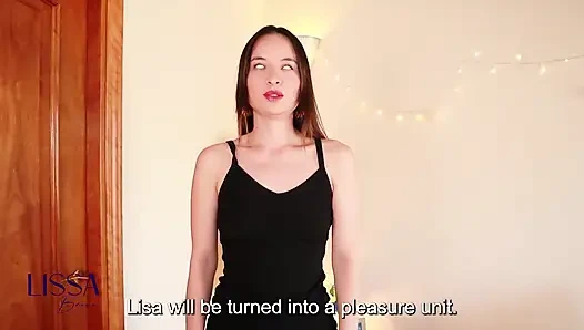 Kadın robota dönüştü, bir Pleasure_cleaning mach