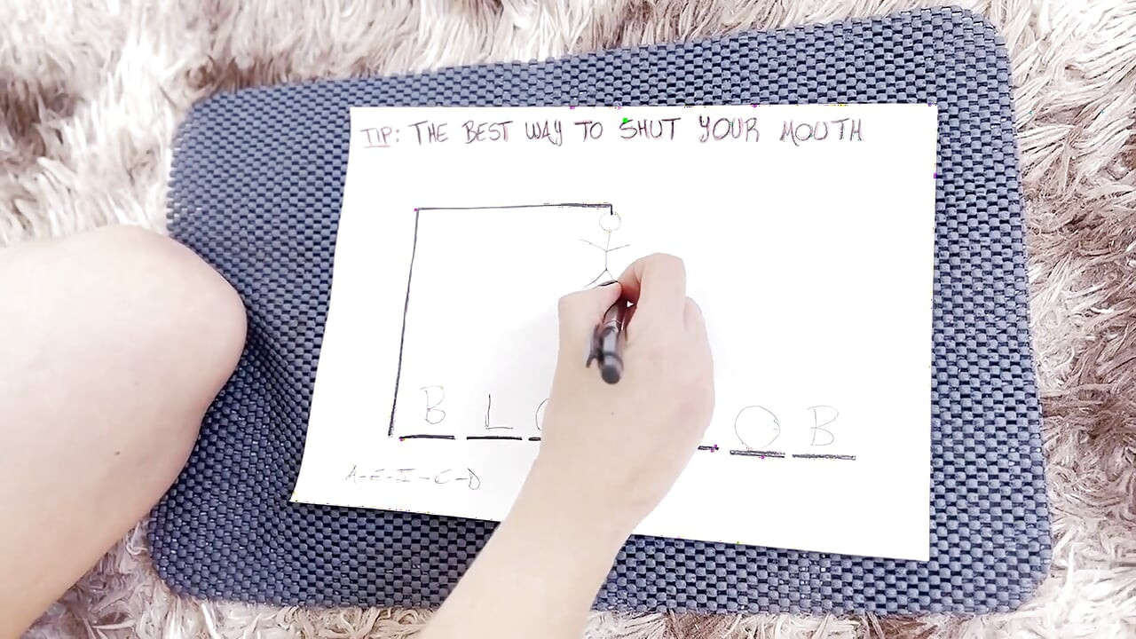 Blowjob on the Teacher