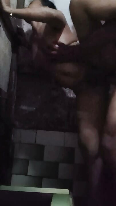 My wife is having sex with my friend in the bathroom.
