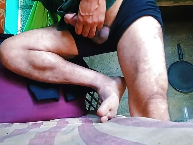 Handsome old man mastrubation long size