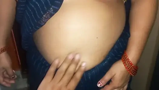 Schönes bhabhi hat romantik mit devai.