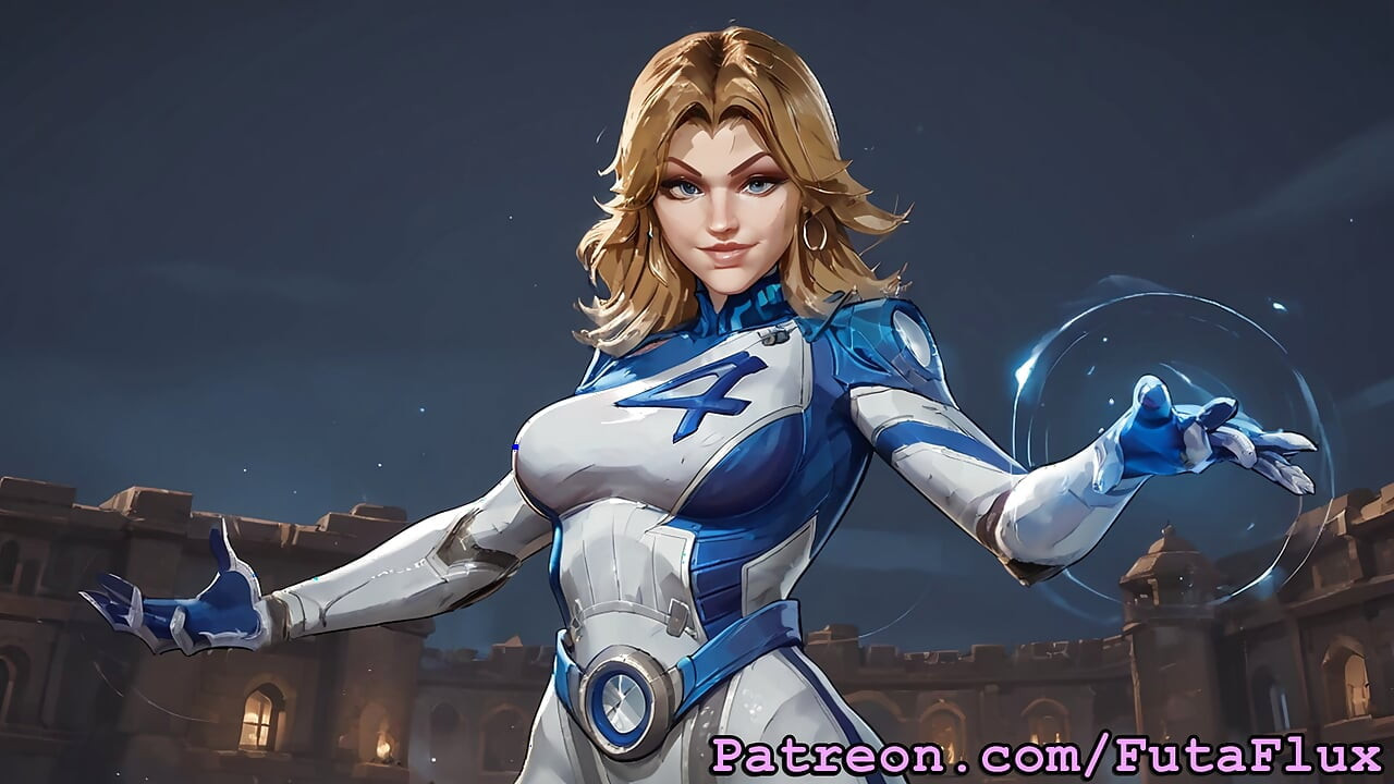 Futanari Nevidljiva Žena - Dr. Sue Storm
