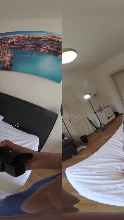 Stunning moment from "Katarina Rina - Tan Teenager W Massive Ass Cannot Stop Cumming In Monster Cock Threesome - Vr Part"