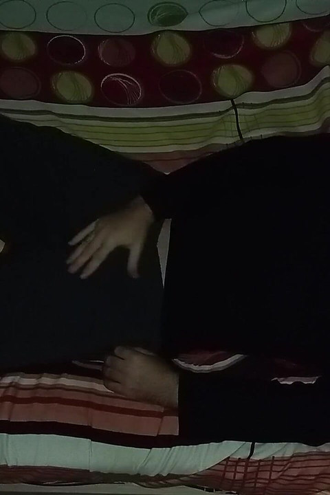 Boy Alone in His Room Before Sleep Does Handjob