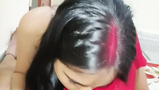 Indian newly married wife blowjob