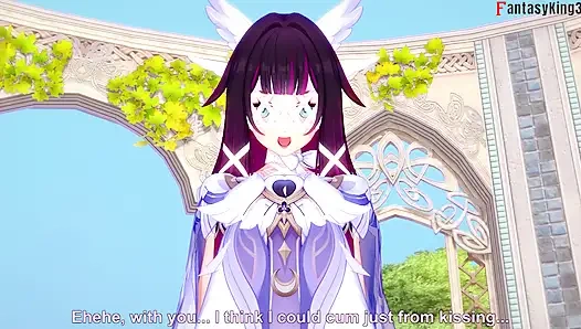 Columbina blowjob - Genshin Impact