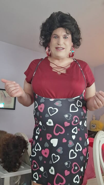 Lingerie show for Daddy and friends story!