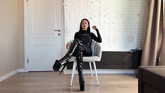 Obey Me and Stroke while Your Mistress Commands You